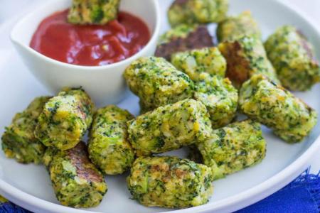 مخبوز البروكلي في الفرن