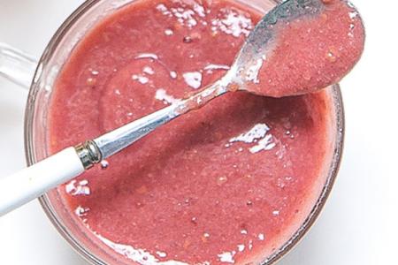 عصير الفروالة للرضيع