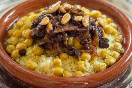 طريقة عمل الكسكس المغربي التقليدي