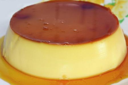 كريم كاراميل في المنزل